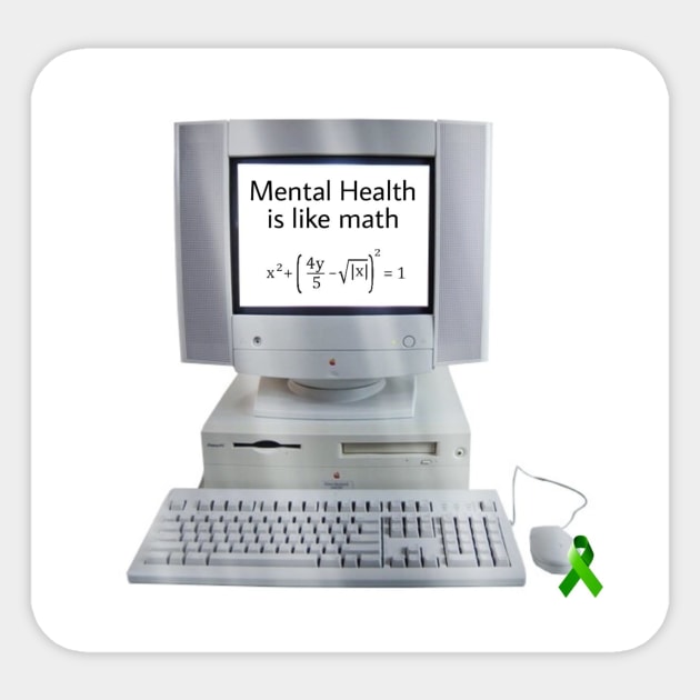 Mental Health - Math Sticker by whiteflags330